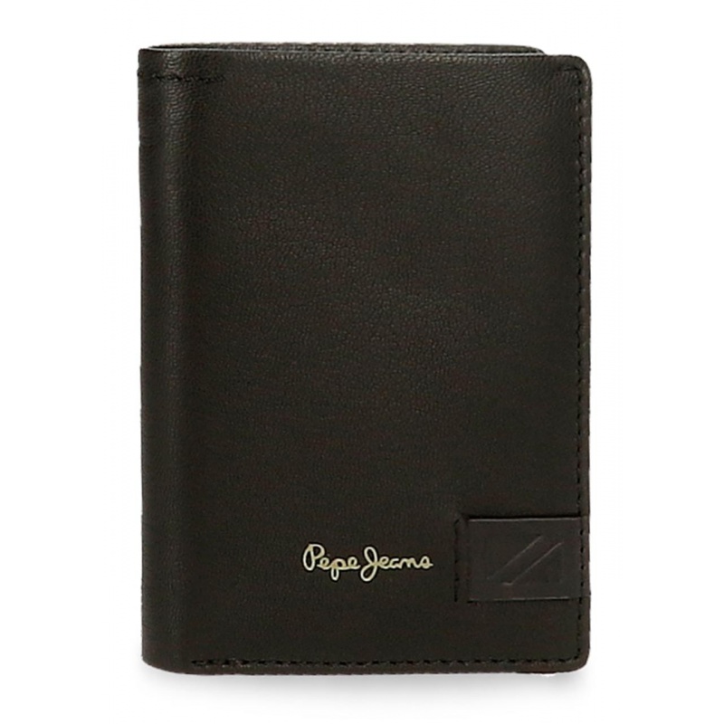 JOUMMA BAGS - Pánská kožená peněženka PEPE JEANS Strand Black / Černá, 7432031