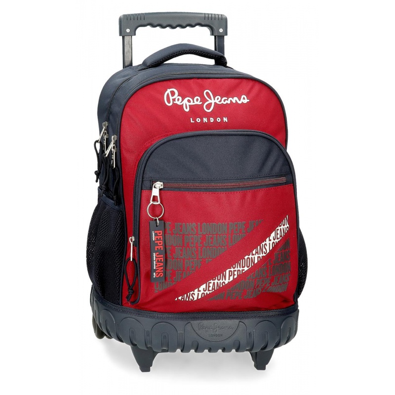 JOUMMA BAGS - PEPE JEANS Clark, Školní batoh na kolečkách, 30L, 6682921