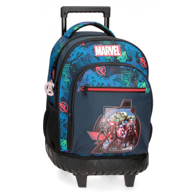 JOUMMA BAGS - Školní batoh na kolečkách AVENGERS Marvel, 30L, 2462921