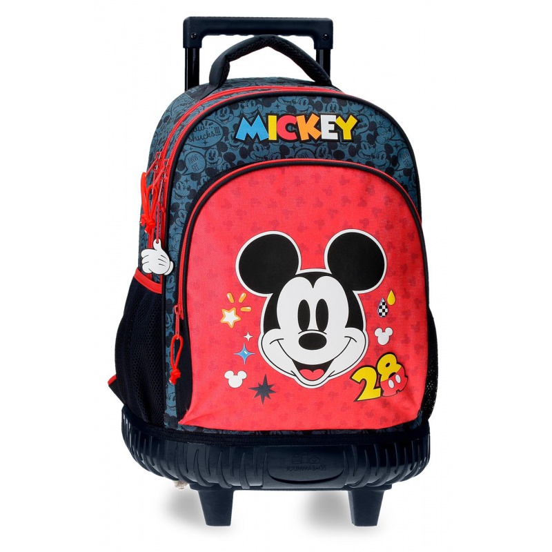 JOUMMA BAGS - Školní batoh na kolečkách MICKEY MOUSE Get Moving, 29L, 2622921