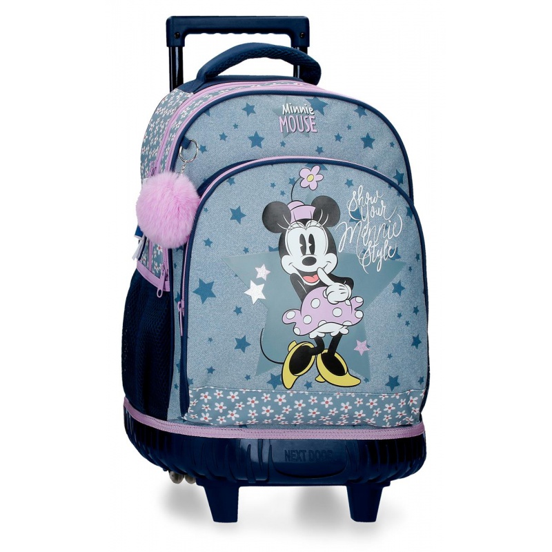 JOUMMA BAGS - Školní batoh na kolečkách MINNIE MOUSE Style, 29L, 4982921