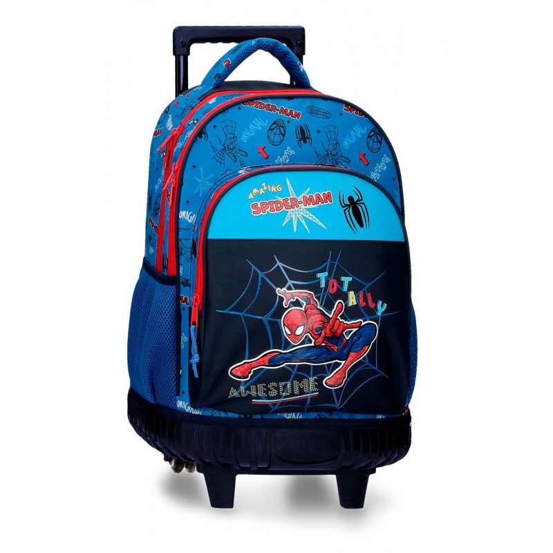 JOUMMA BAGS - Školní batoh na kolečkách SPIDERMAN Totally Awesome, 30L, 4912921