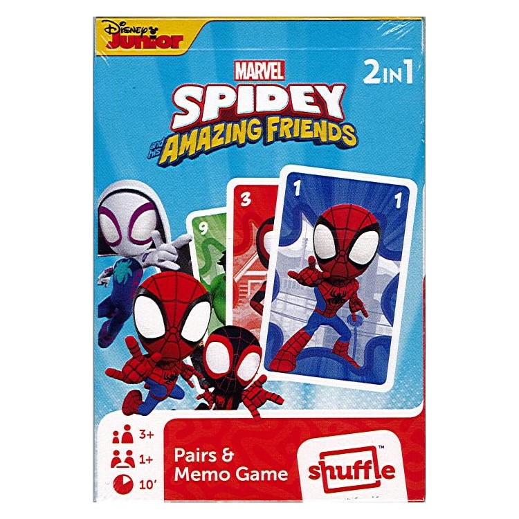 JUNIOR - Karty hrací - Černý Peter / Pexeso (2v1) Spiderman