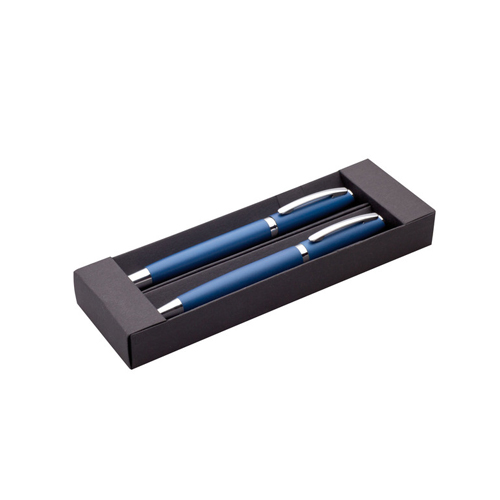 JUNIOR - Sada kov mechanická tužka + kuličkové pero, TORICO, modrá