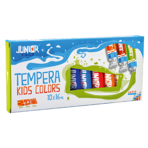 JUNIOR-ST - Tempery v boxu 10 ks 12 ml