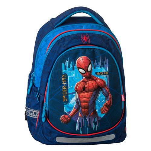 JUNIOR-ST - Školní batoh Maxx Spider-Man Blue