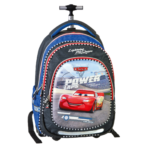 JUNIOR-ST - Školní batoh na kolečkách Smart Trolley Cars, Power lap