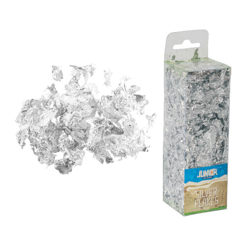 JUNIOR-ST - Silver Flakes 15g