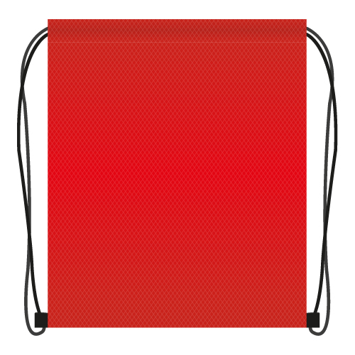 JUNIOR - Kapsa na přezůvky 41x34 cm - červené