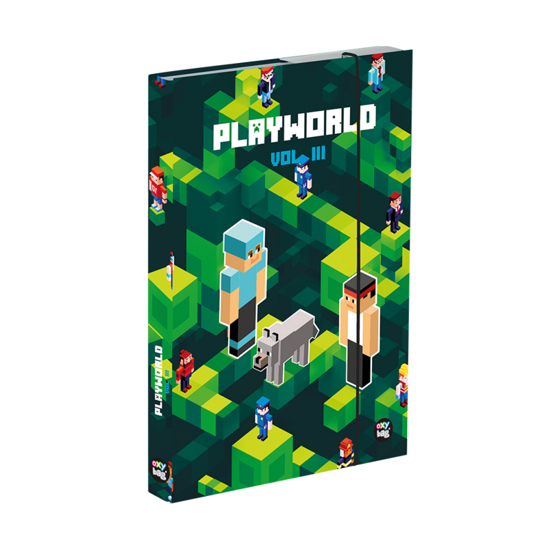 KARTON PP - Box na sešity A4 Playworld Vol. III.