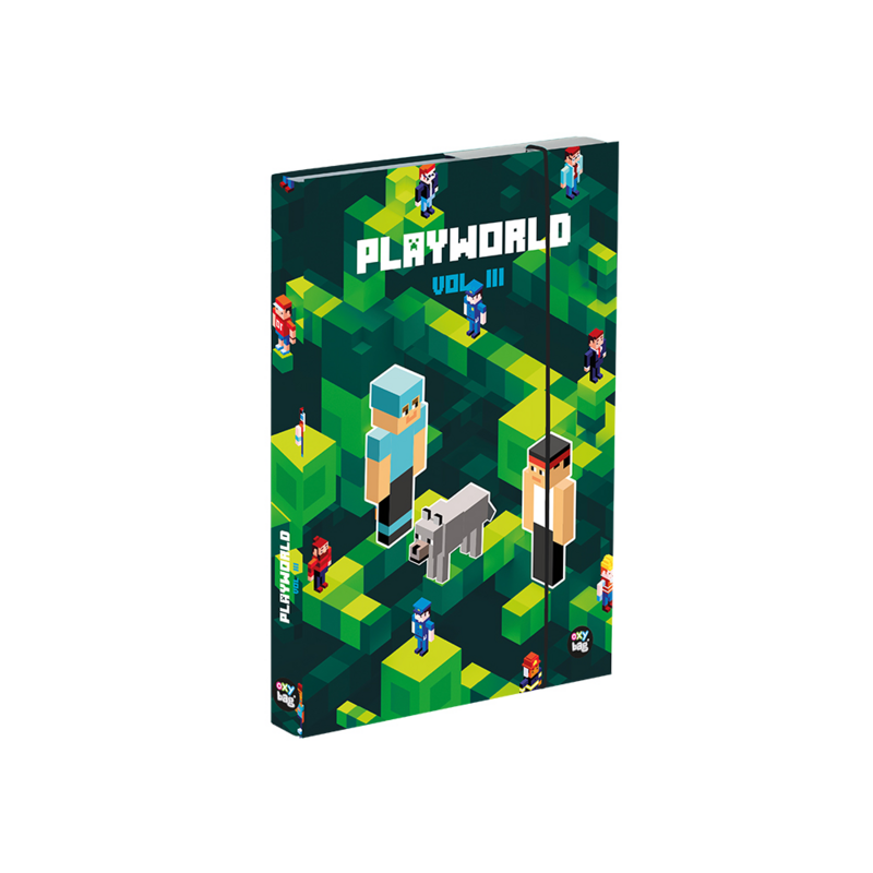 KARTON PP - Box na sešity A5 Playworld Vol. III.