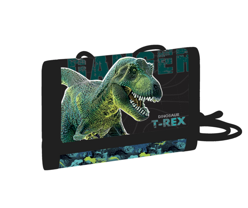 KARTON PP - Dětská textilní peněženka Premium Dinosaurus