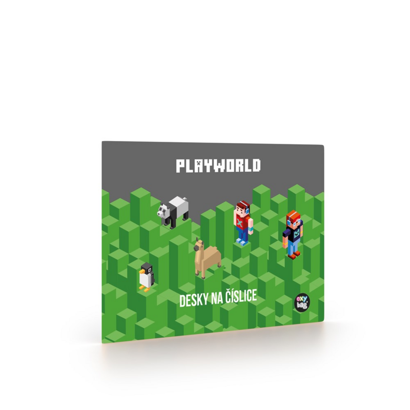 KARTON PP - Desky na číslice Playworld