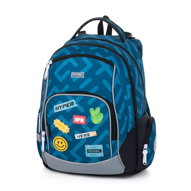 KARTON PP - Školní batoh OXY GO Stickers