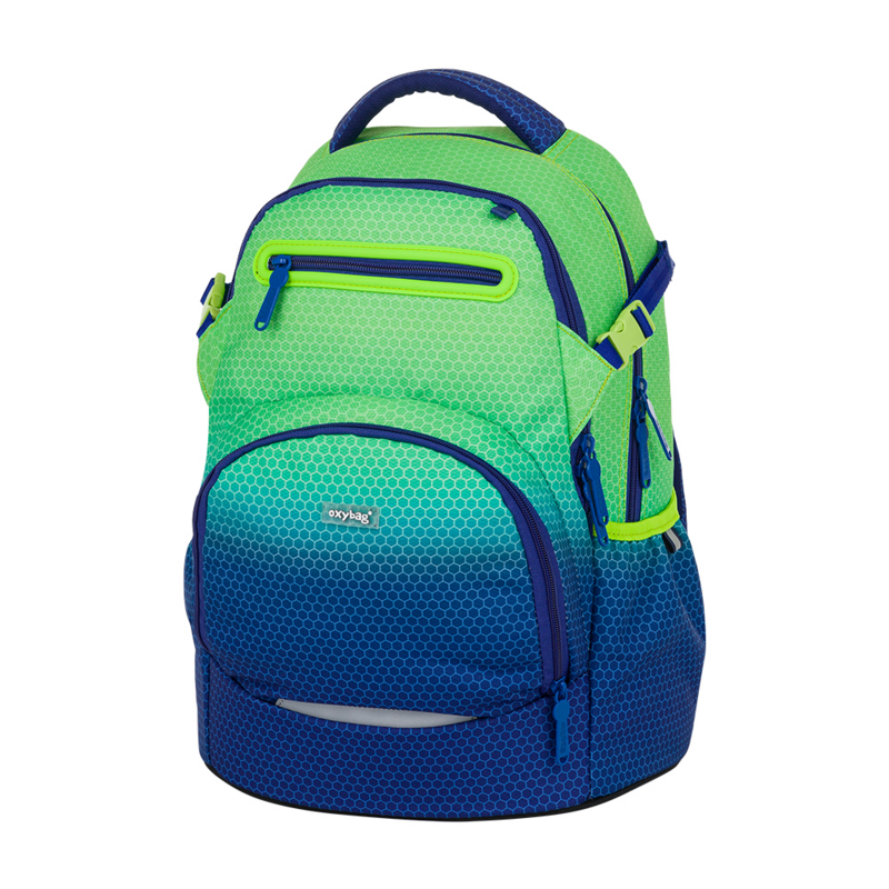 KARTON PP - Školní batoh OXY Ombre Blue- green