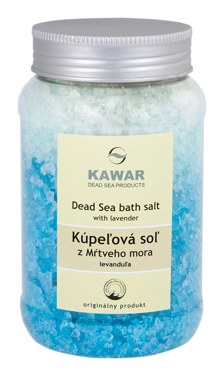 KAWAR - Kawar Sůl 500g koupelová s vůní levandule