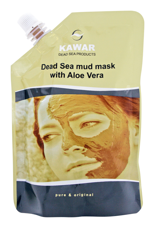 KAWAR - Pleťová maska s minerály z Mrtvého moře 250g sáček s uzávěrem - s výtažky z Aloe vera