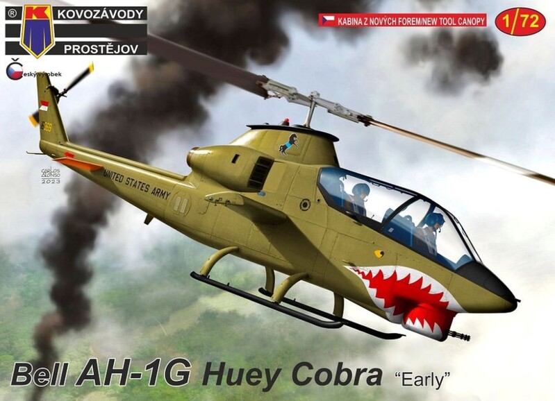 KOVOZÁVODY - Bell Ah-1G Huey Cobra "Early"