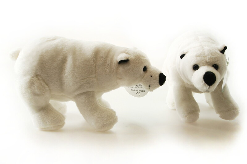 LAMPS - Medvěd polární plyšový 20 cm