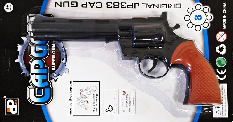LAMPS - Pistole revolver na kapsle 8 ran 23cm