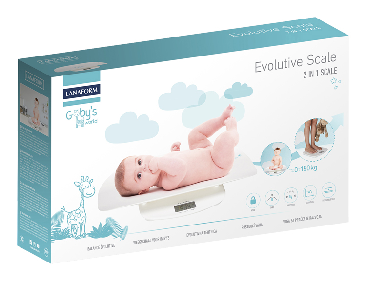 LANAFORM - Evolutive Scale váha pro kojence
