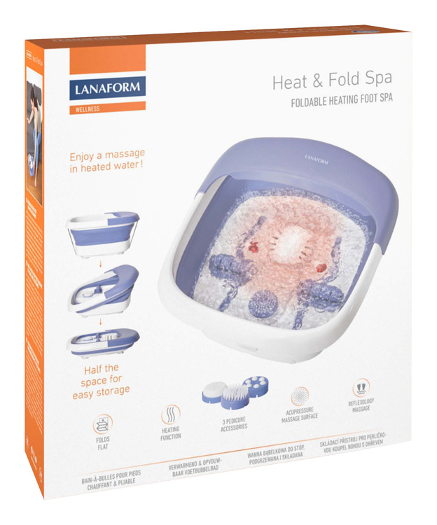 LANAFORM - Heat & Fold Spa koupel nohou