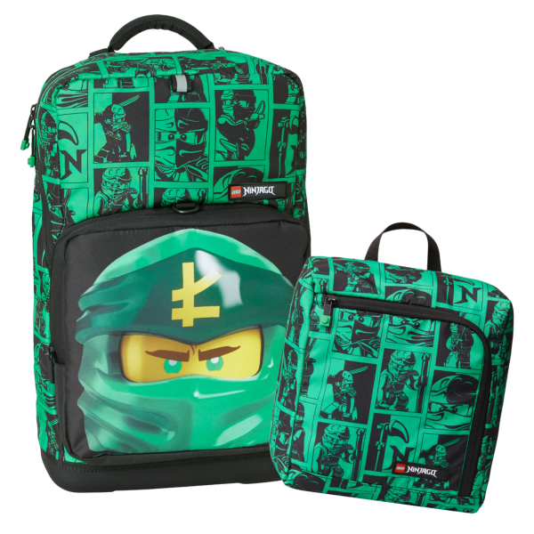 LEGO BAGS - Ninjago Green Optimo Plus - školní batoh