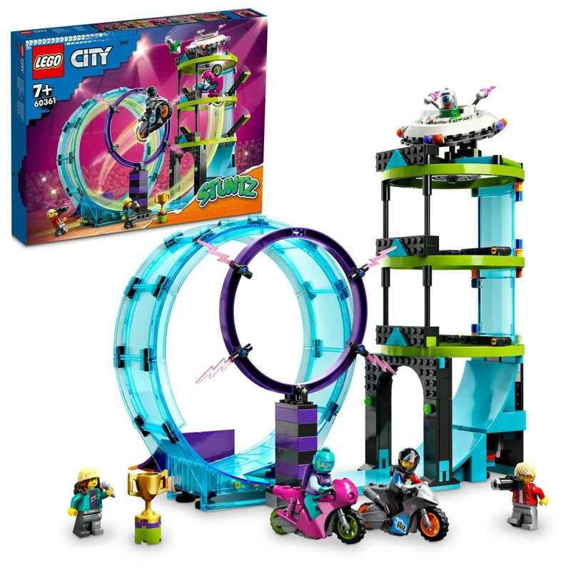 LEGO - City 60361 Nejbláznivější kaskadérská výzva