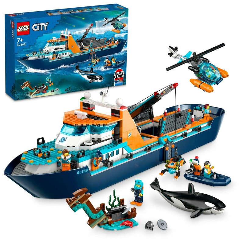 LEGO - City 60368 Arktická průzkumná loď