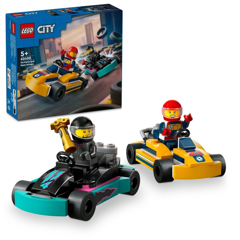 LEGO - City 60400 Motokáry a závodníci
