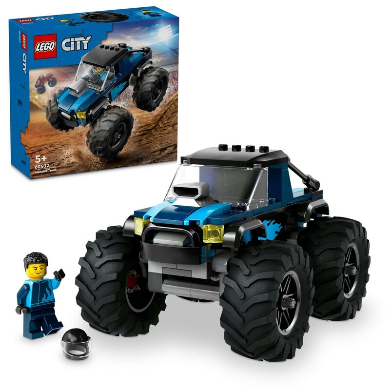 LEGO - City 60402 Modrý monster truck
