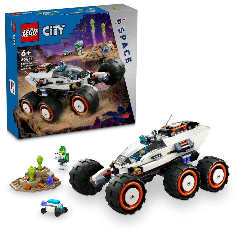 LEGO - City 60431 Průzkumný vesmírný vůz a mimozemský život