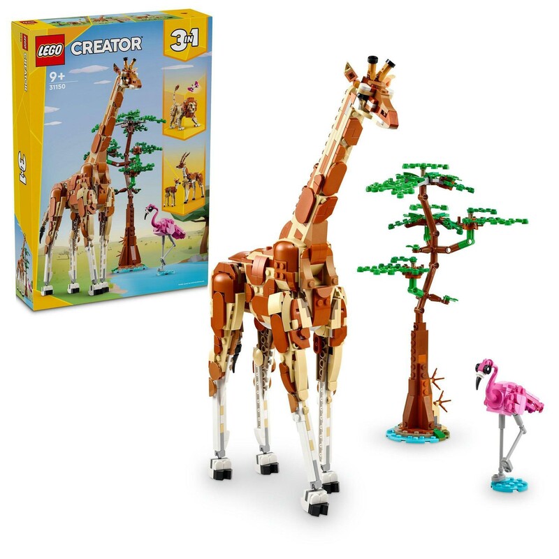 LEGO - Creator 3 v 1 31150 Divoká zvířata ze safari