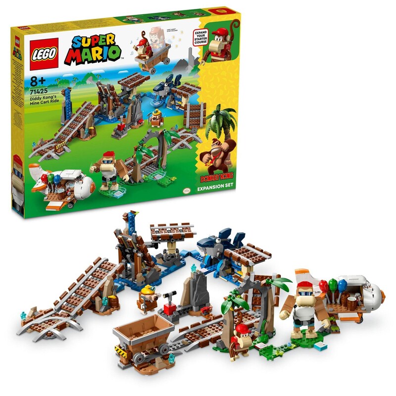 LEGO - Diddy Kongova jízda v důlním vozíku – rozšiřující set