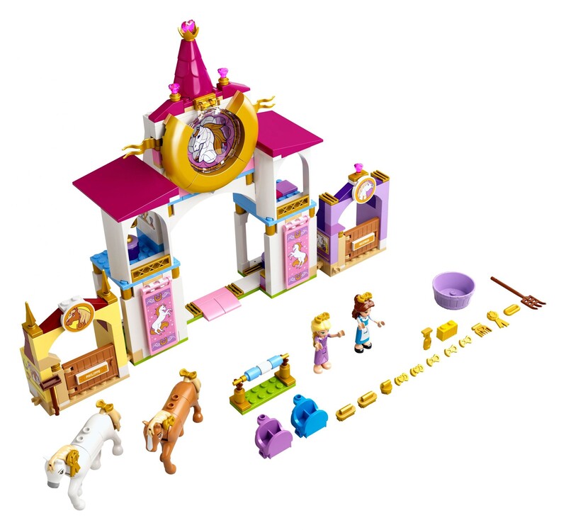 LEGO - Disney Princess 43195 Královské stáje Krásky a Rapunzel
