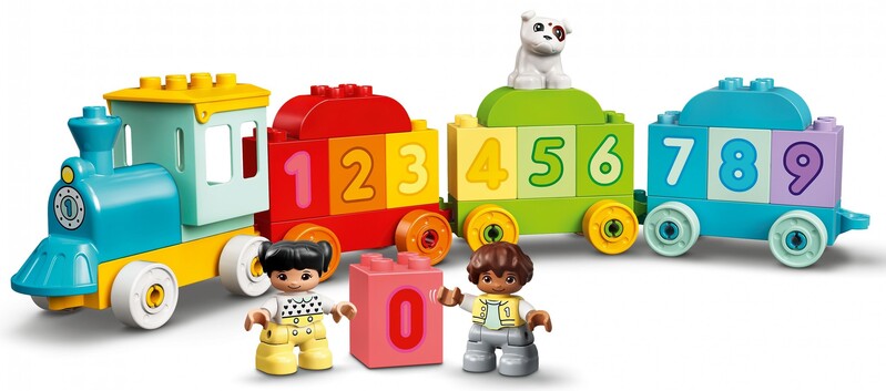 LEGO - DUPLO® 10954 Vláček s čísly - Učíme se počítat