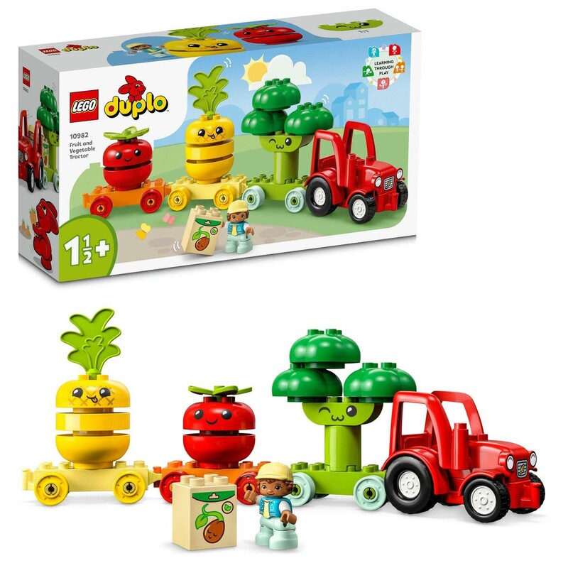 LEGO - DUPLO 10982 Traktor se zeleninou a ovocem