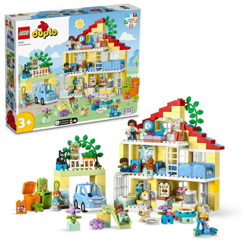 LEGO - DUPLO 10994 Rodinný dům 3 v 1