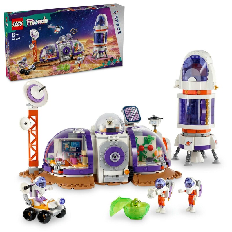 LEGO - Friends 42605 Základna na Marsu a raketa
