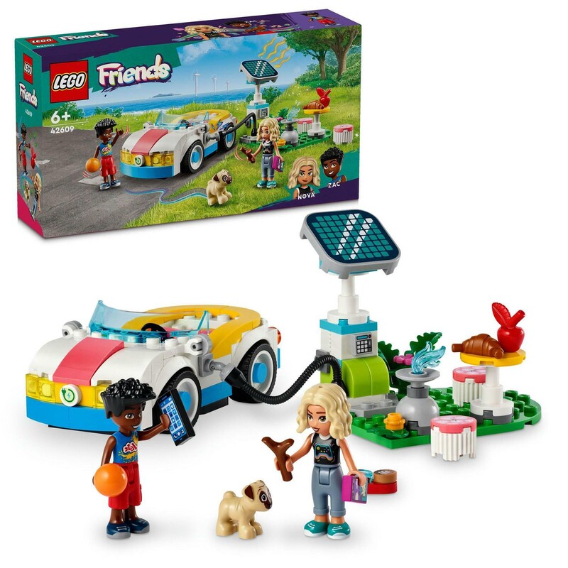 LEGO - Friends 42609 Elektromobil s nabíječkou