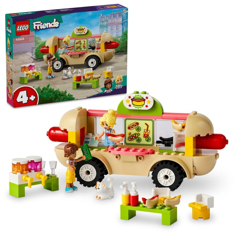 LEGO - Friends 42633 Pojízdný stánek s hot dogy