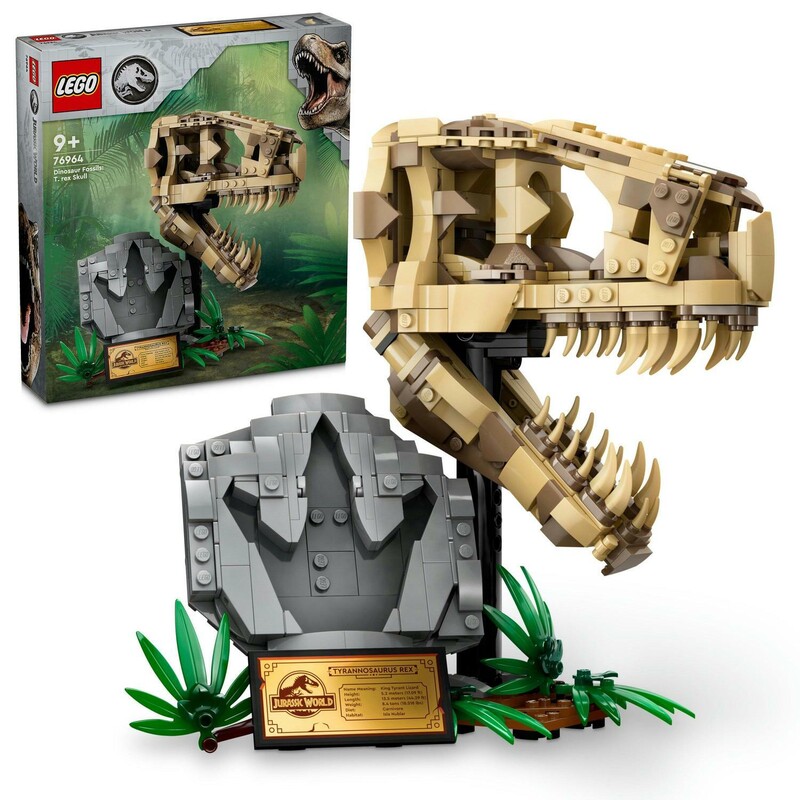 LEGO - Jurassic World 76964 Dinosauří fosilie: Lebka T-Rexa
