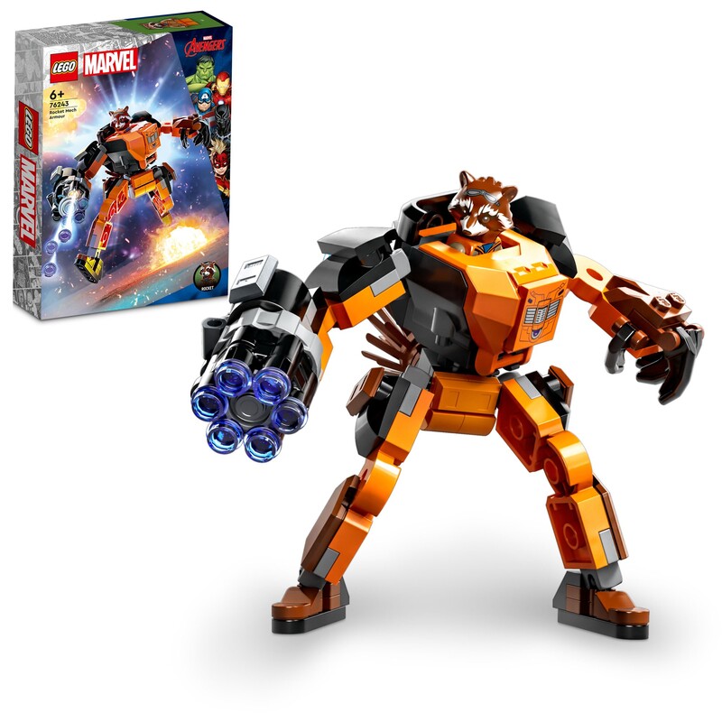 LEGO - Marvel 76243 Rocket v robotickém brnění