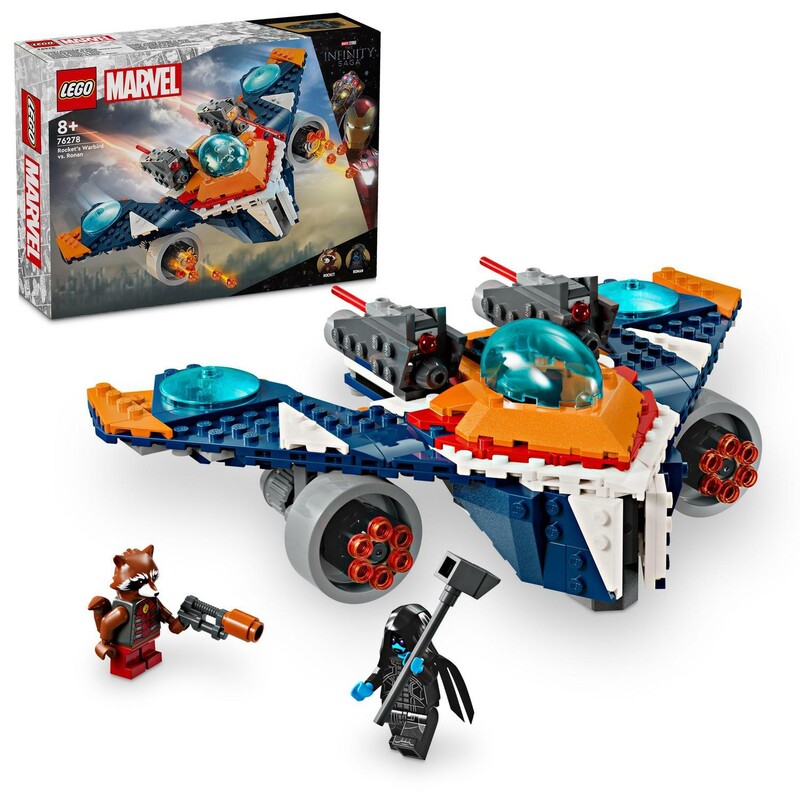 LEGO - Marvel 76278 Rocketův tryskáč Warbird vs. Ronan