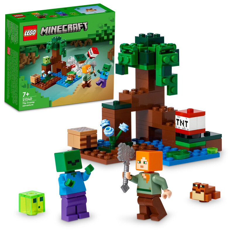 LEGO - Minecraft 21240 Dobrodružství v bažinách