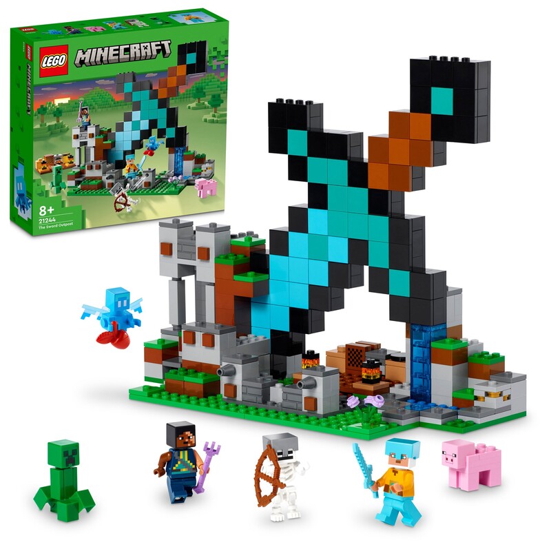 LEGO - Minecraft 21244 Rytířská základna