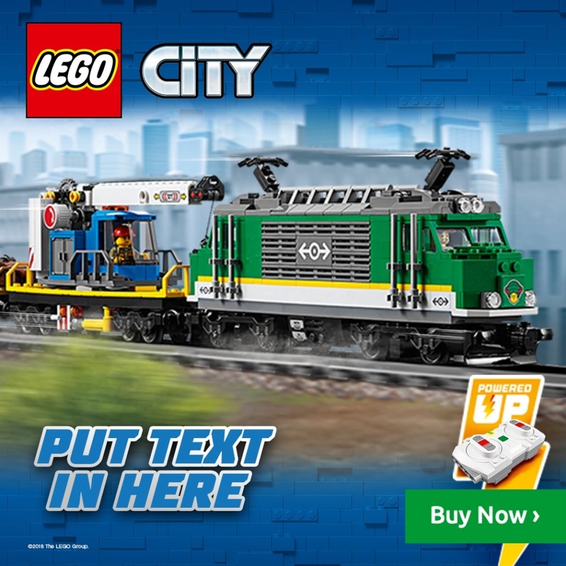 LEGO - Nákladní vlak