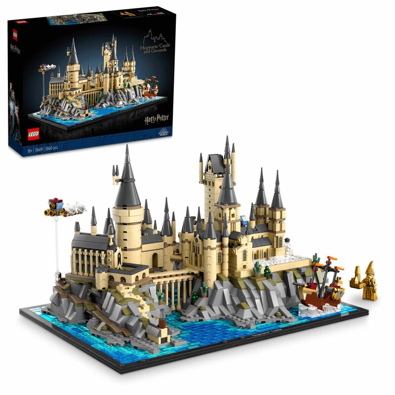 LEGO - Bradavický hrad a okolí