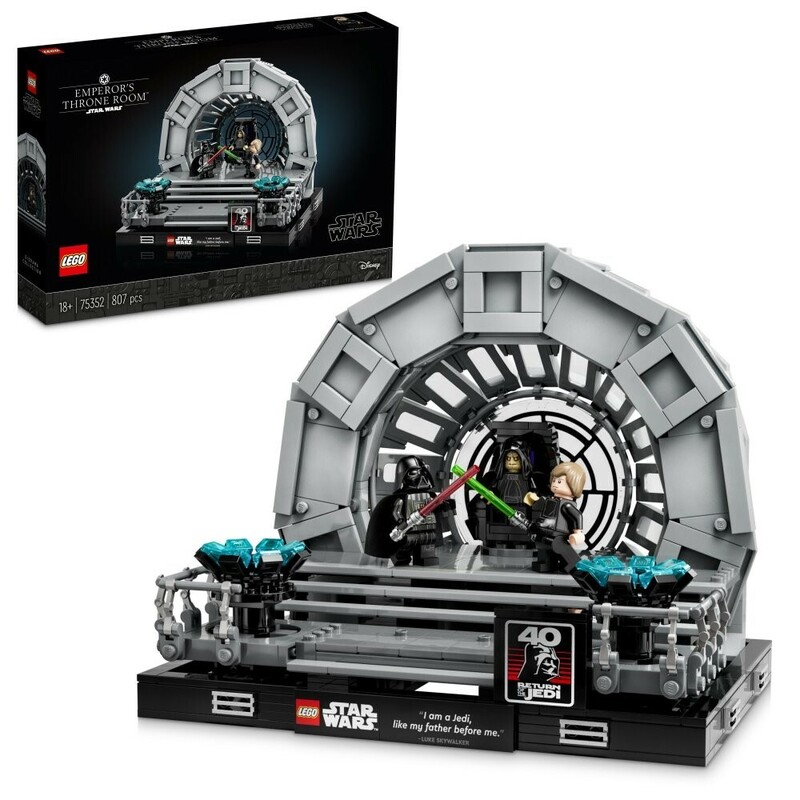 LEGO - Star Wars 75352 Císařův trůnní sál – diorama