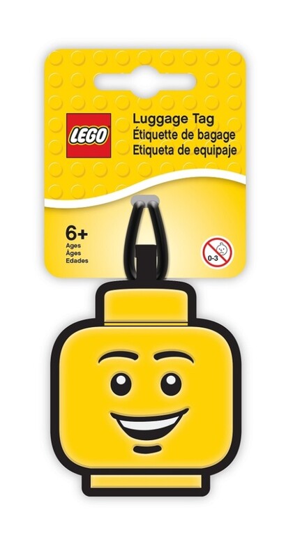 LEGO STATIONERY - Iconic Jmenovka na zavazadlo - hlava kluka